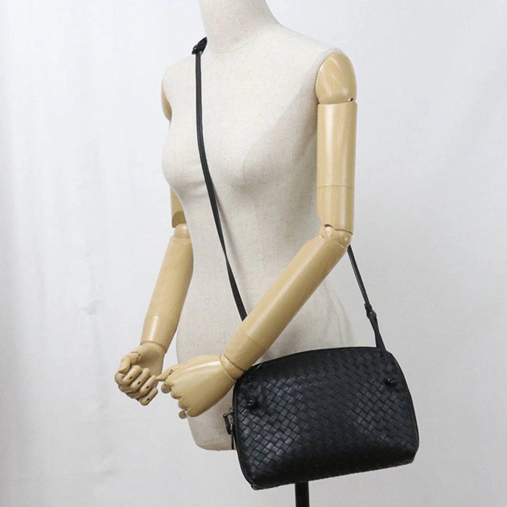 BOTTEGA VENETA Bottega Veneta Shoulder Bag Intrecciato Women's Black - Picture 10 of 10